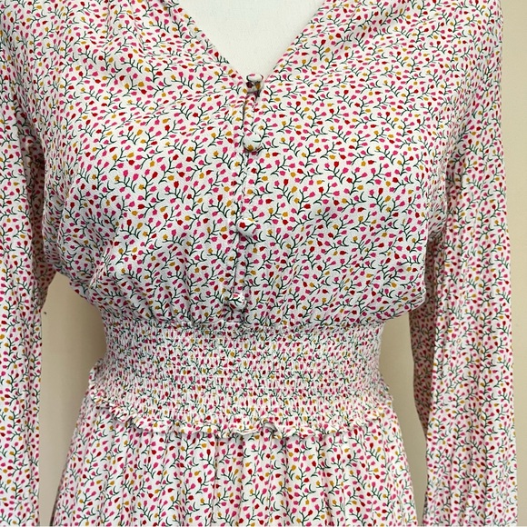 Rails Renata Flower Vine Print Midi Dress - Picture 4 of 16